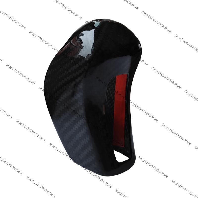 For Maserati Levante Ghibli Quattroporte 201 2014 2015 2016 2017 2018 Real Carbon Fiber Car Shift Hood Decorative Sticker ForQuattroporte13-18