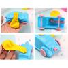 1-6PCS Balloon Recoil Car Colorful Science Experiment Technology Props Creative Class Teaching Aids Blowing Air Running Cars ZYF