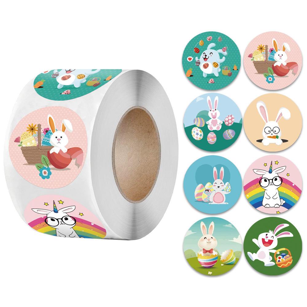 Baby Wall Stickers Easter Bunny Gift Paper X059