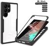 360 Full Protection Case For Samsung S23 S22 S21 Ultra Plus FE A53 A52 A13 A32 A33 A73 A71 A51 A23 A22 Double-Sided Shock Cover