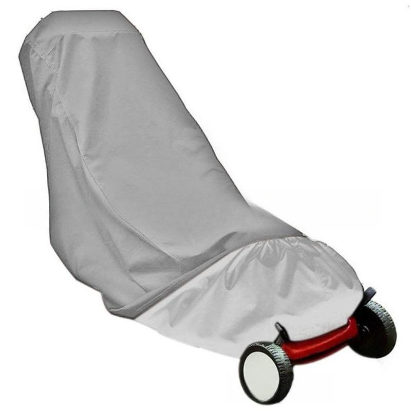 1pcs 190T Polyester Oxford  Lawn Mower Dust Cover Waterproof UV-Resistant Storage Slip On Cover for Outdoor Patio Garden