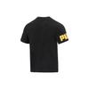 Puma Logo Buchstaben Print Rundhals Pullover American Vintage Kurzarm T-Shirt Herren T-Shirts Schwarz 676675-01