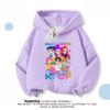 Children's Casual Witch Hunt Team Hoodies for Spring and Autumn Boys and Girls Loose Long-sleeved Loose Hoodies
