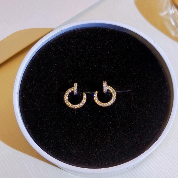 Small Stud Earrings Temperament Trendy Earrings Student Earrings