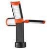 LED Work Light with Stand, 8Ah, Rechargeable Cordless Camping Light, with 3 Lamp Heads, Detachable Tripod Stand, 2200 Lumens 3000K-6500K Dimmable,