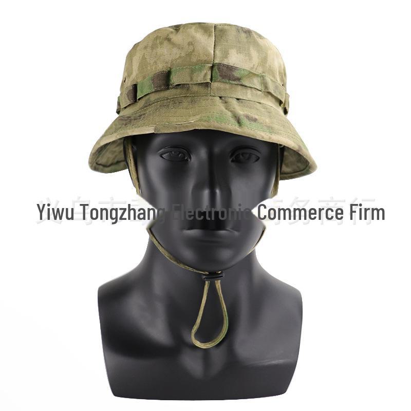 Męski Kapelusz Przeciwsłoneczny Outdoorowy Kamuflażowy - Styl Rybacki, Górski i Typu Basin