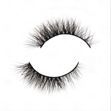 Popular High-quality Soft, Light Waterproof and Windproof 3D Mink Eyelashes Reusable for Makeup Random paper box&3DVM01 чёрный