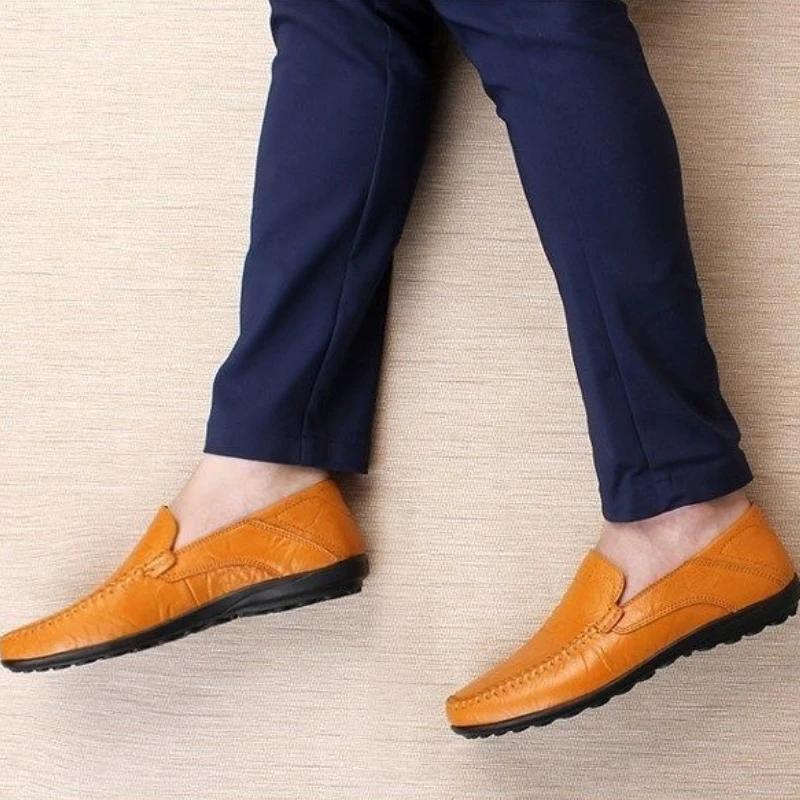 Fashion Plus Big Size Mesh Lightweight Man Casual Shoe Plain Designer 45 Elegant Luxury Sale Low Price Retro On Pu Leather Shoes for Men