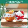Lovable Yellow Chick Plush Keychain Adorable Soft Toy Pp Cotton Stuffed Animal