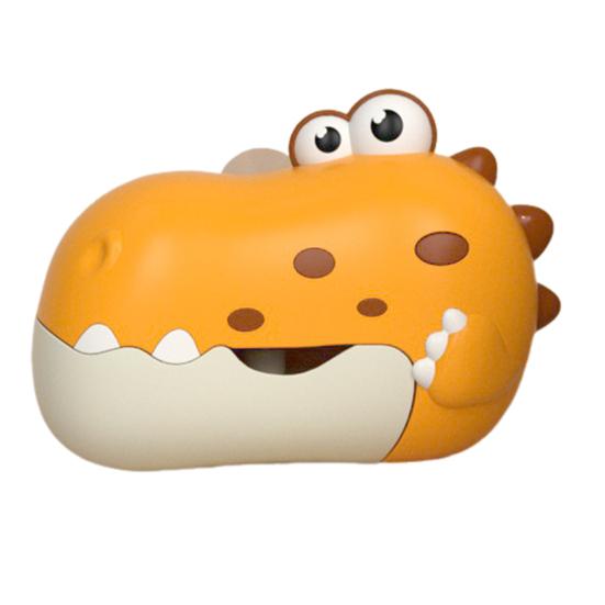 Dinosaur Bath Bubble Machine for Toddlers Automatic Bathtub Toys Bubble Maker Fun