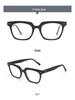 Korean Style Retro Black Acetate Prescription Eyeglass Frames