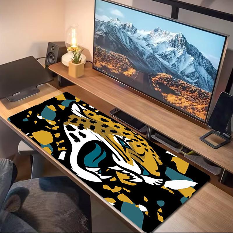 Jacksonville Jaguars2 Print Cushion Non-slip Laptop Tablet Big Mousepad XXL Mat Mini PC Playmat With Lock Edge