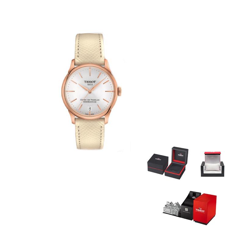 TISSOT Women s Tourelles Collection Watch T139.207.36.031.00 Silver Dial