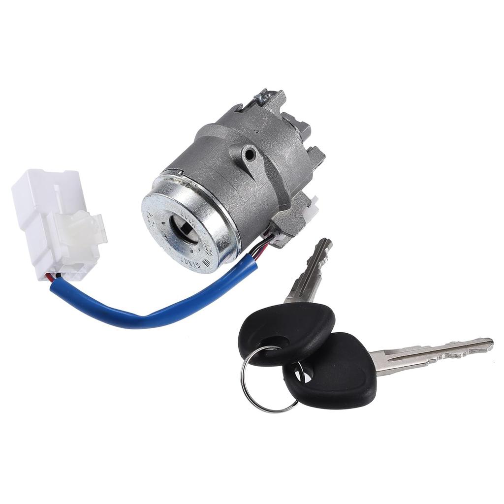 No.81920-1EA00 Car Ignition Switch Lock Cylinder with 2 Key for Hyundai Accent Sedan 2006-2011 / Steering Lock Cylinder Set/Durable / 1 Set/Silver