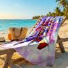 The Amazing Digital Circus Game Beach Towel Quick-Dry Soft Microfiber Comfortable Lightweight Suitable for Swimming, Gym, Camping, Yoga Vacation