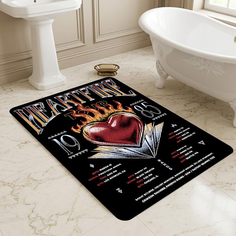 Heartfire Tour Living Room Nonslip Area Rug Soft Carpet For Bedroom Game Playroom Sofa Office Home Decor Doormat Christmas Gift C926679