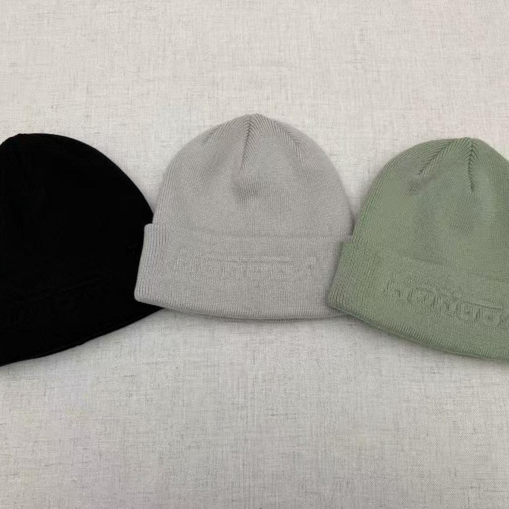Hat Alphabet Embroidered Hat Men's and Women's Autumn and Winter Windproof Warm Knitted Hat Fashion Versatile Wool Hat Purchase