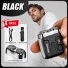 Mens Electric Shaver Rechargeable Waterproof Mini Portable Beards  Razor Wet/dry