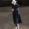 Lancer 2026 Summer Elegant Tencel Shirt Dress with Belt