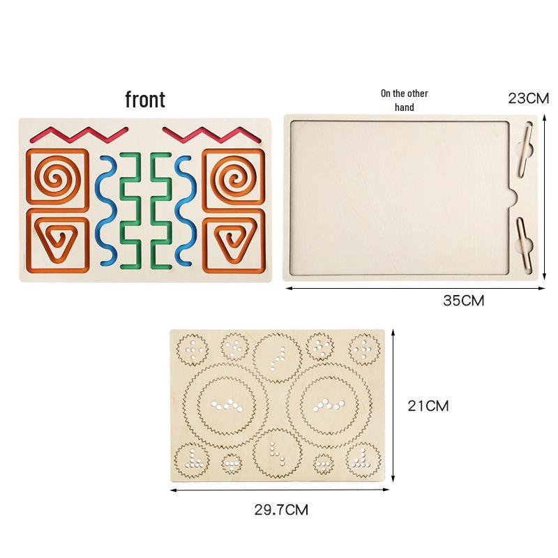 

Детская игрушка-лабиринт для развития мелкой моторики и мышления