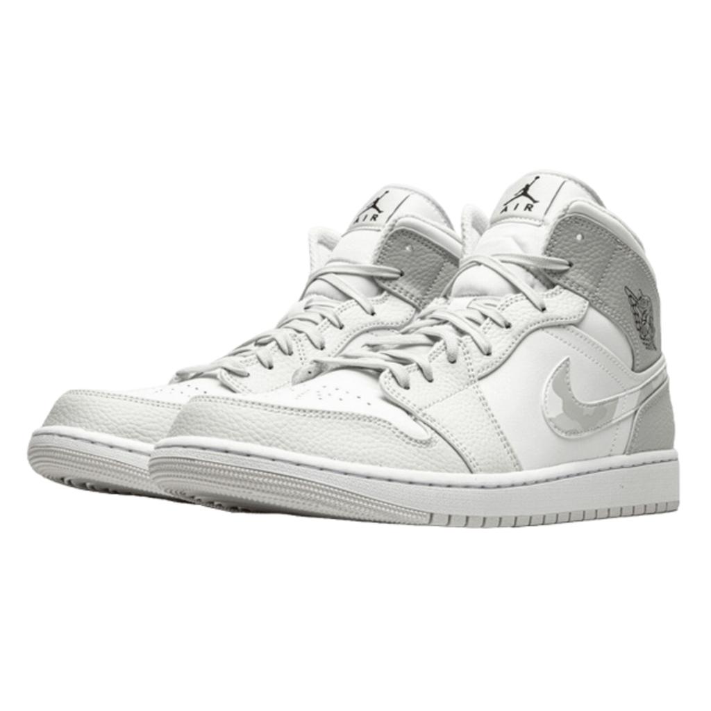 Air Jordan 1 Mid Grey Camo