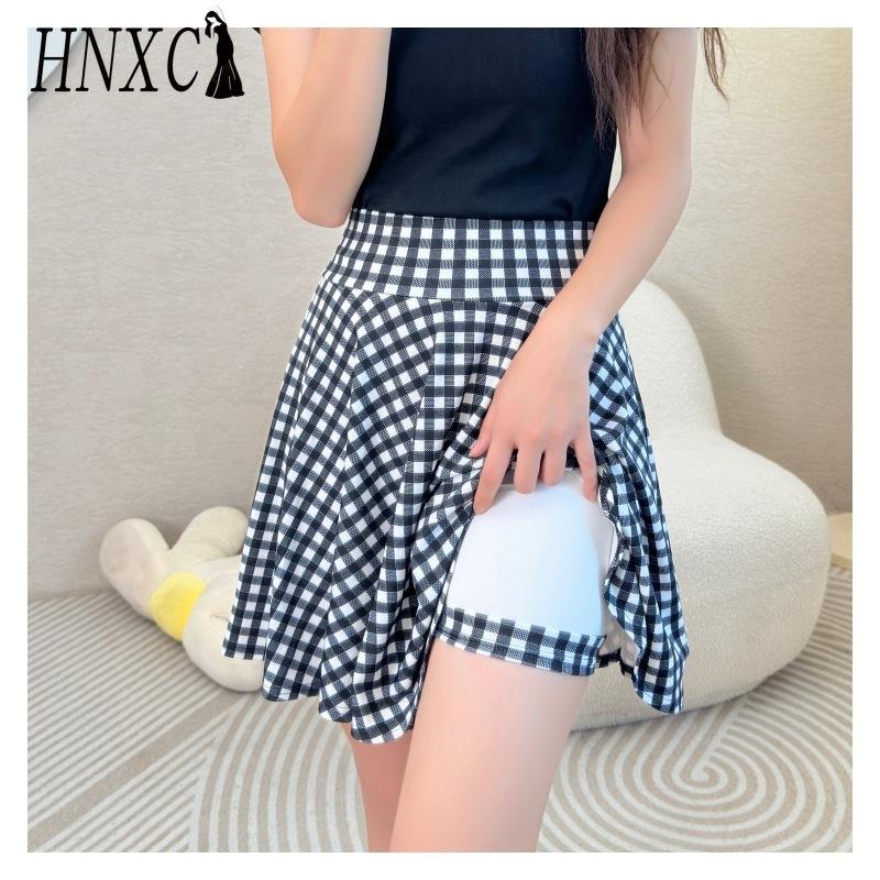 HNXC Dámská módní ležérní letní jarní sukně