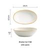 Japanese Ceramic Dipping Sauce Dish for Seasoning, Vinegar, or Soy Sauce - Small, Elegant, Versatile Dish for Hot Pot Buffets