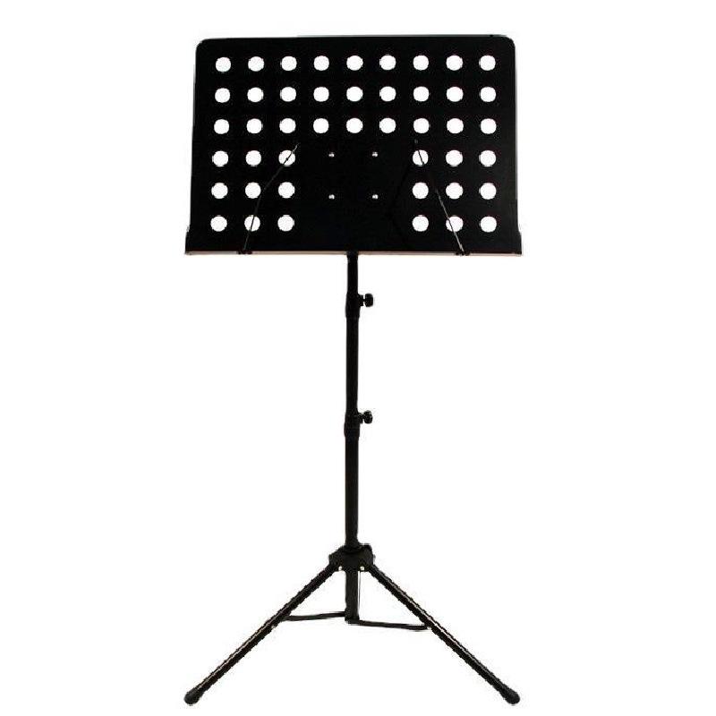 Individually Packaged Height-Adjustable Colored Folding Music Stand - Extra Thick and Large