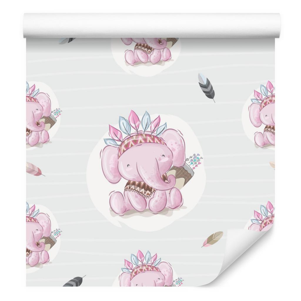 Indian Elephant Wallpaper for Living Room and Bedroom 50x1000