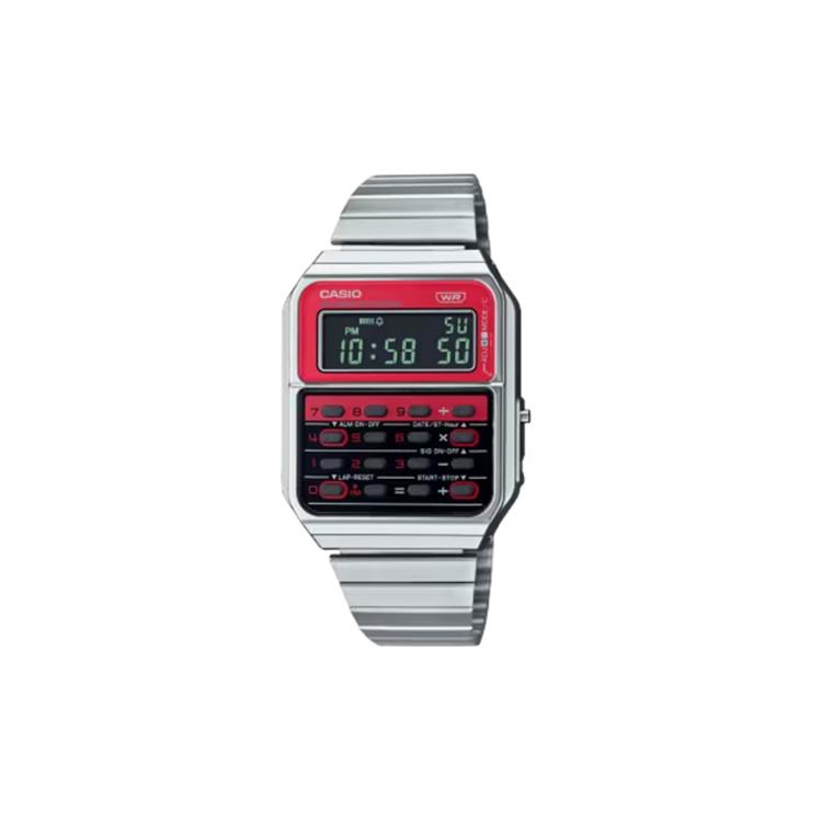 CASIO Unisex Red Watch CA-500WE-4BJF CA-500WE-4BJF Red Watch Dial