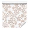 Wallpaper Flowers White, Cream, Light Gray and Beige 50x1000