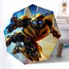 Transformer, Bumblebee Automatic Opening and Closing, 8 rib Structure Portable Umbrella, Suitable for Men and Women in All Seasons  Perfect