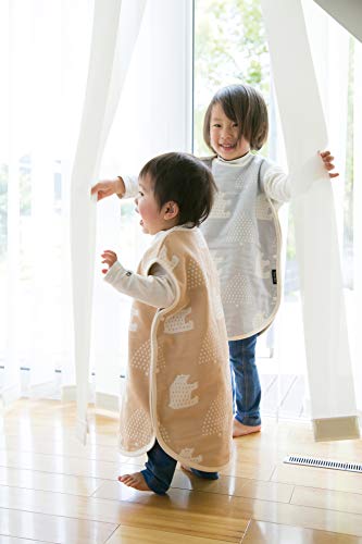 Farska 6-Layer Gauze Baby Sleeper (Morinokuma Tea Brown)