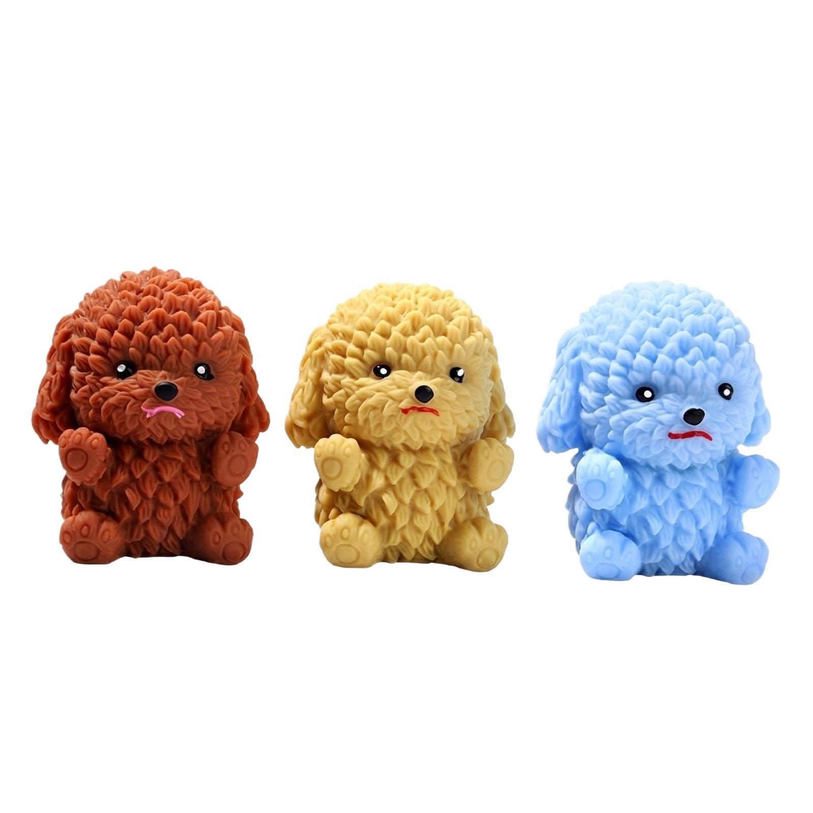 

Squishy Dog Toy Soft Squeeze Stress Relief Toy Cute Animal Shape Slow Rising PU Foam Sensory Toy for Kids and Adults One Size