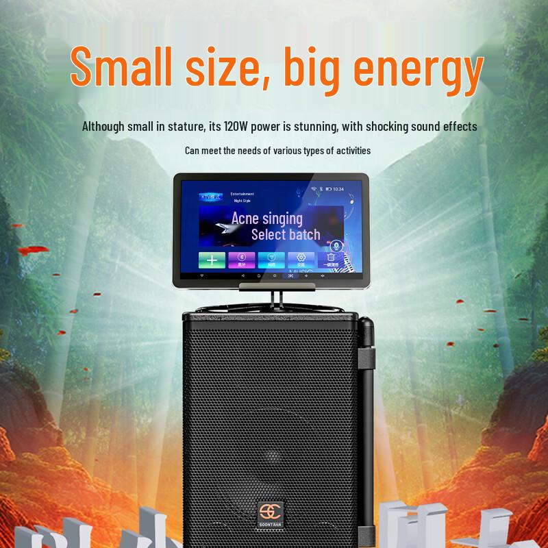 Songchuan International SA9-10 Portable KTV Speaker System CN plug (adapter included)