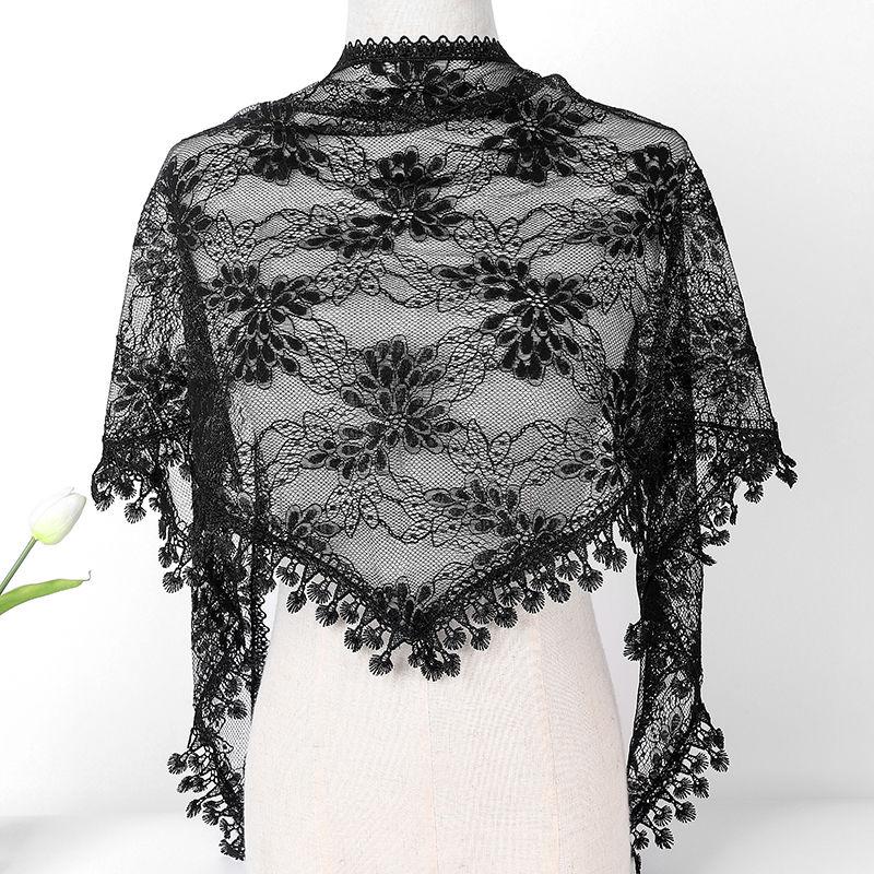 Triangle Lace Veil,Lace Scarf ,Catholic Veil,Church Veil,Chapel Veil Mantilla,Women Lace Shawl