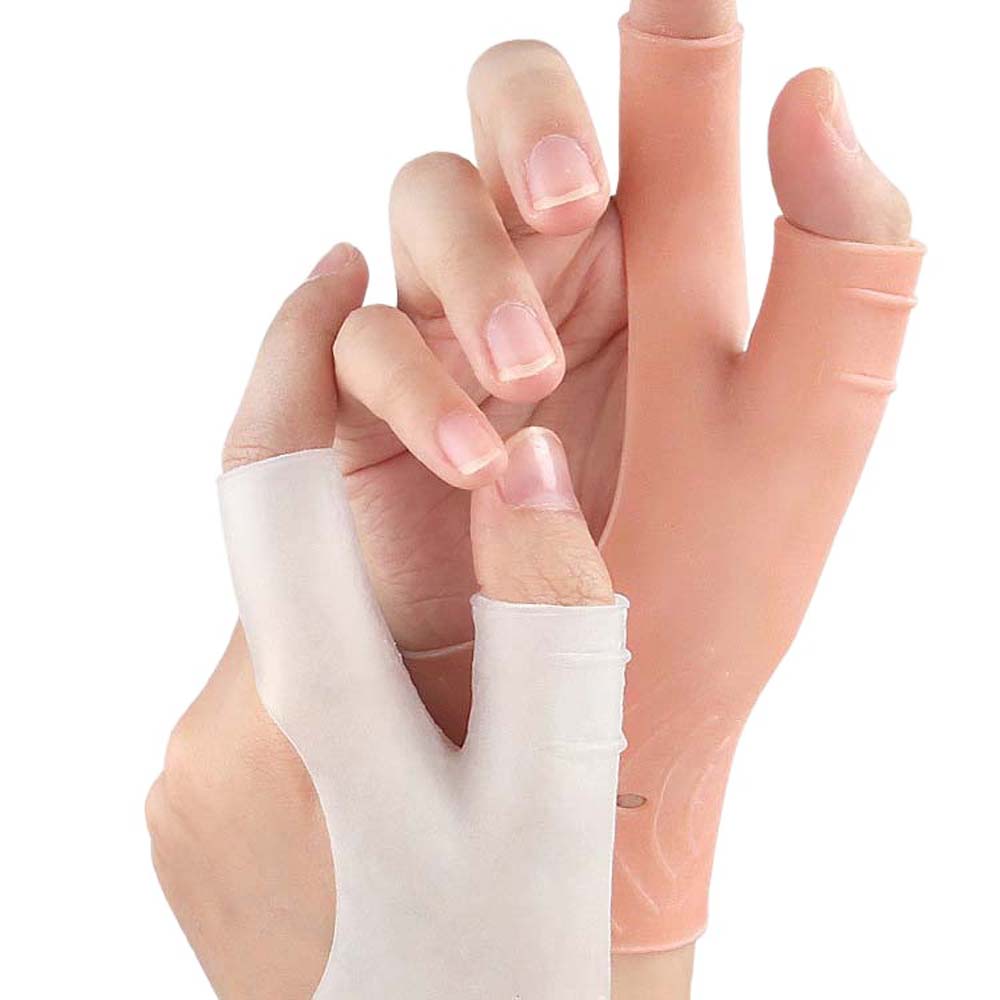 2Pcs Compression Pain Wrist Brace Gloves Thumb Immobilizer Wrist Support  Bodybuilding