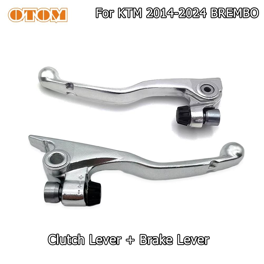 OTOM Motorcycle Front Brake Lever & Hydraulic Clutch Lever Brembo For KTM SX  XCF EXC 2014-2024 HUSQVARNA FC FE TE GASGAS EX MC