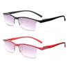 TR90 Reading Glasses for Man and Woman Fashion Business Gradient Color Unisex Eyewear Protection Portable Vintage Eyeglasses