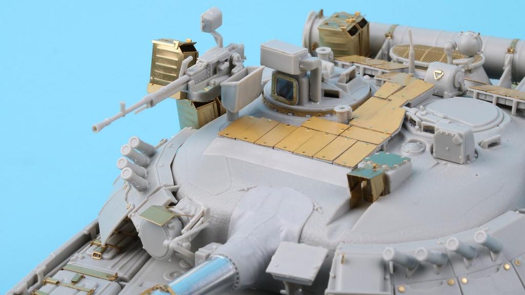 Tetra Model scale ME Series Russian Main Battle Tank Plastic Model Parts ME3563 1/35 T-80U (TR)