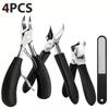 Ingrown Toenail Manicure Tool Set, Large Nail Clippers, Pointed Beak Nail Cutters, Pedicure Tools for Paronychia Care