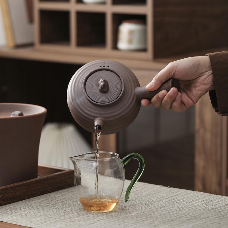 Vintage Clay Tea Brewing Charcoal Stove