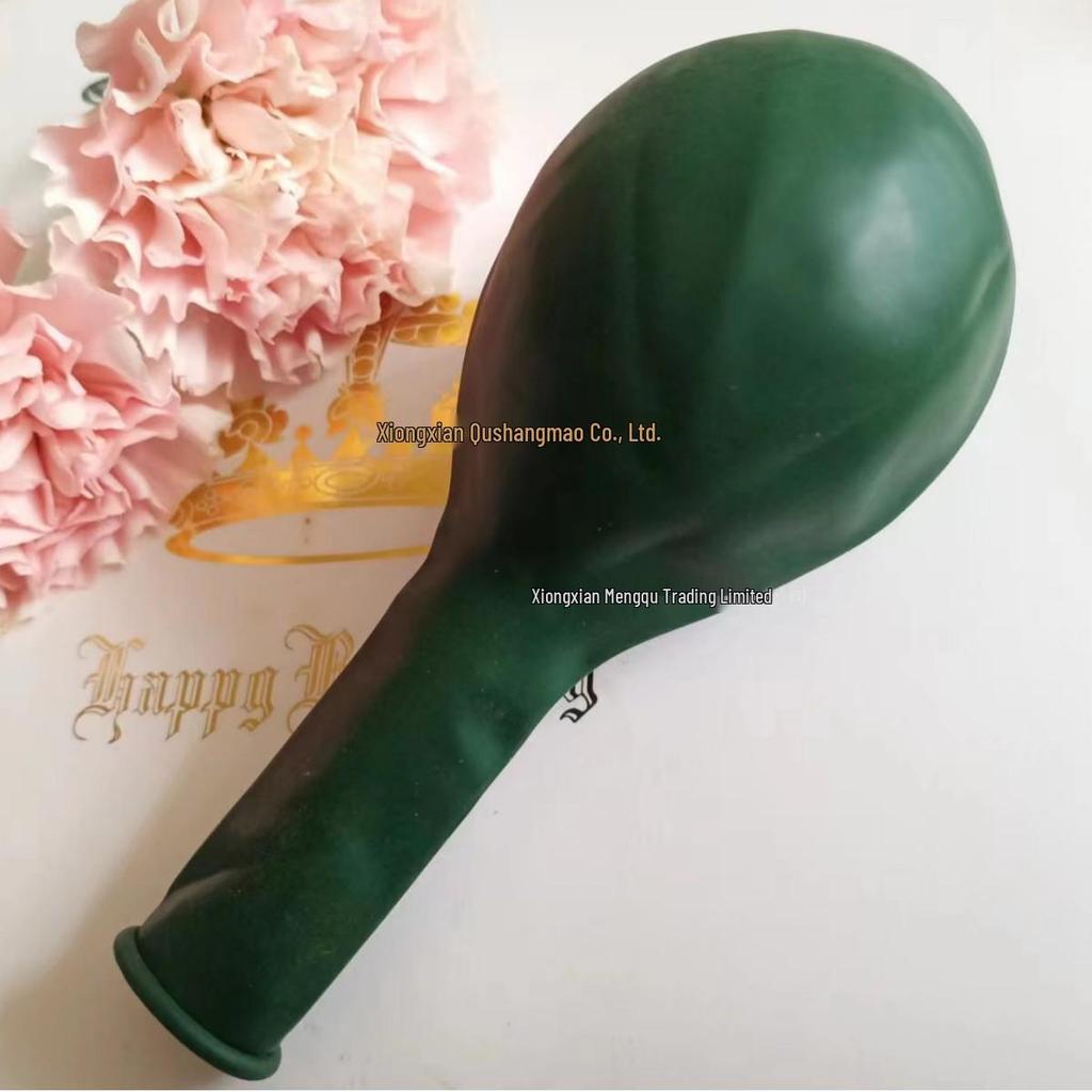 Frosted Round Balloons - 5", 10", 12" Thickened Latex for Birthday & Wedding Decorations