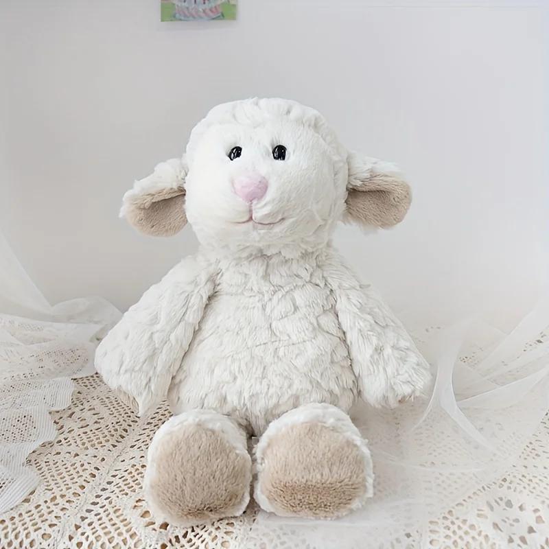 Lamb,Sheep Stuffed Animal Plush Toy - Cute Plush Toys, Soft Plush Animal,Girls and Boys' Gifts, Christmas Gifts