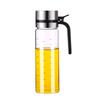 304 stainless steel high borosilicate glass oil pot leak-proof oil bottle kitchen soy sauce vinegar pot seasoning bottle without oil scale