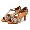 Women Tango Ballroom Latin Waltz Dance Girls Party Shoes High Heeled 7CM