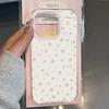 Cute Pink Little Flowers Creative Case for Xiaomi POCO X6 X5 X3 F5 F6 M6 Pro 4G 13T 12T 11T 13 12 11 Lite 4T Pro Soft TPU Cover