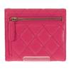CHANEL  AP0231 Bifold Wallet Fusha pink Women