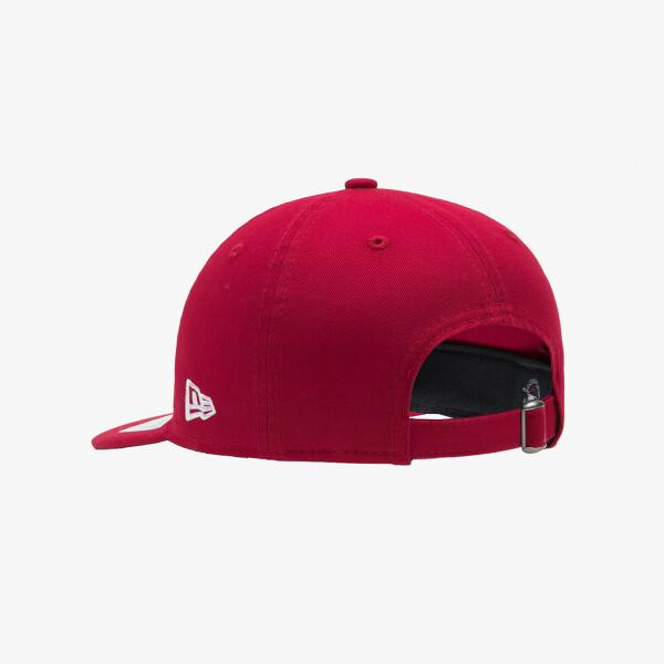 New Era New York Yankees Retro Oval Logo Strapback Scarlet