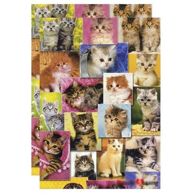 Puzzle Life Cute Cat Family, 21x28.5cm, 2 Pieces, Korean Popular Puzzles